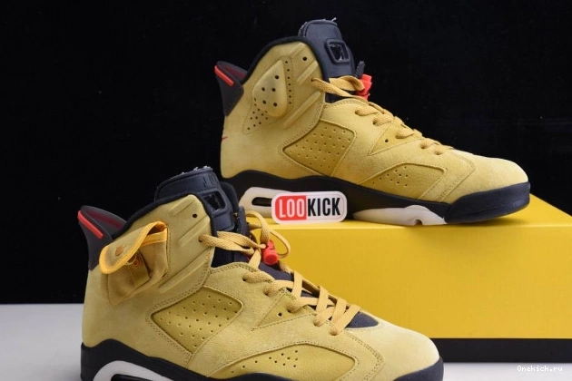 One Kick TRAVIS AIR SCOTT 6 JORDAN CN1084-300 YELLOW X 0708